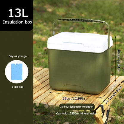 13L Portable Cooler Box – Camping &amp; Outdoor Food Storage