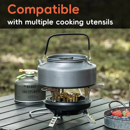 High-Pressure Camping Gas Stove with Piezo Ignition