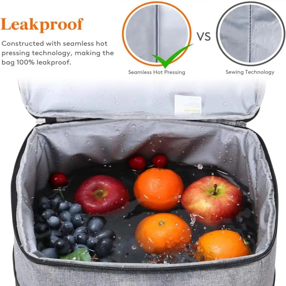 15L/25L Insulated Cooler Bag – Portable Lunch &amp; Outdoor Food Storage