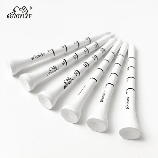 Durable Bamboo Golf Tees – 50 Pack
