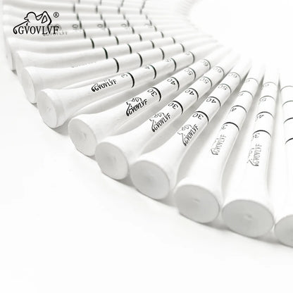 Durable Bamboo Golf Tees – 50 Pack