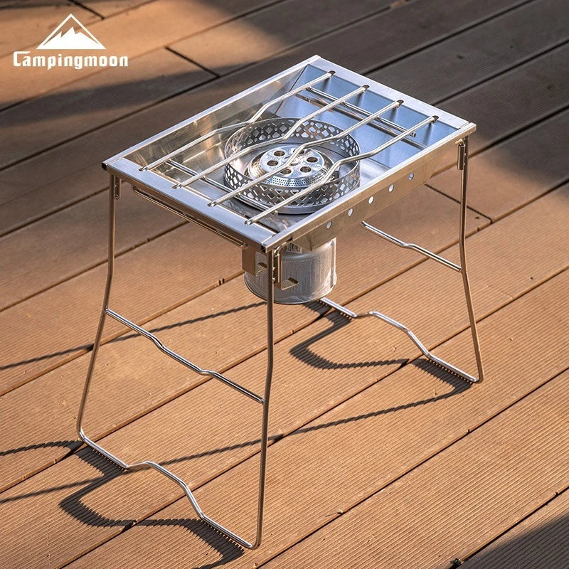 Stainless Steel Furnace Frame Plate – Korean Style