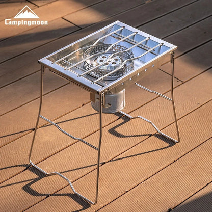 Stainless Steel Furnace Frame Plate – Korean Style