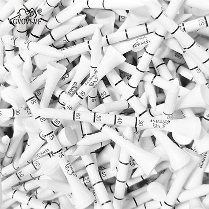 Durable Bamboo Golf Tees – 50 Pack