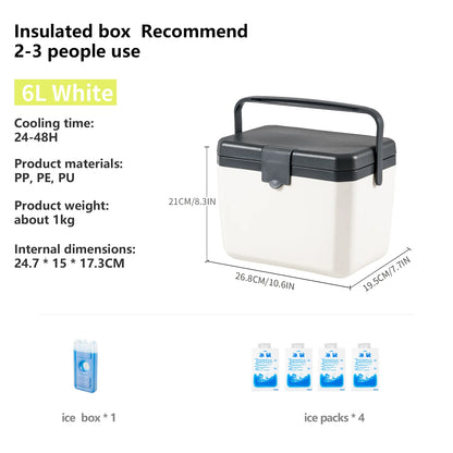 Portable 42L Cooler – Camping, Hiking &amp; Travel Essentials