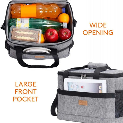 15L/25L Insulated Cooler Bag – Portable Lunch &amp; Outdoor Food Storage