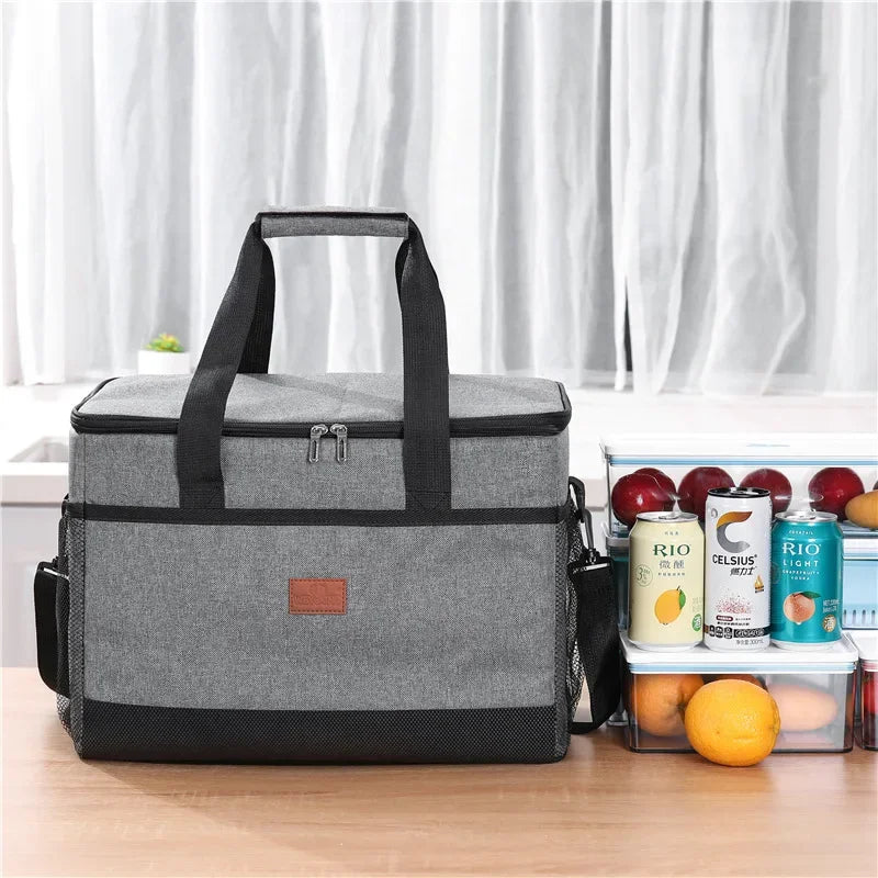 15L/25L Insulated Cooler Bag – Portable Lunch &amp; Outdoor Food Storage