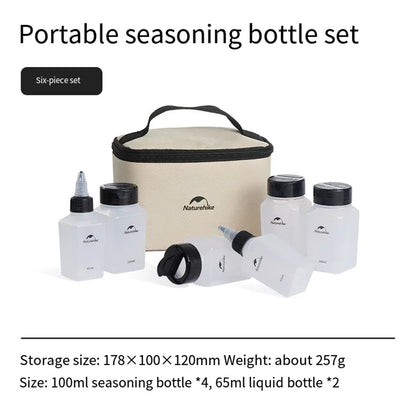 Portable Camping Seasoning Set – 6 or 8 Pieces