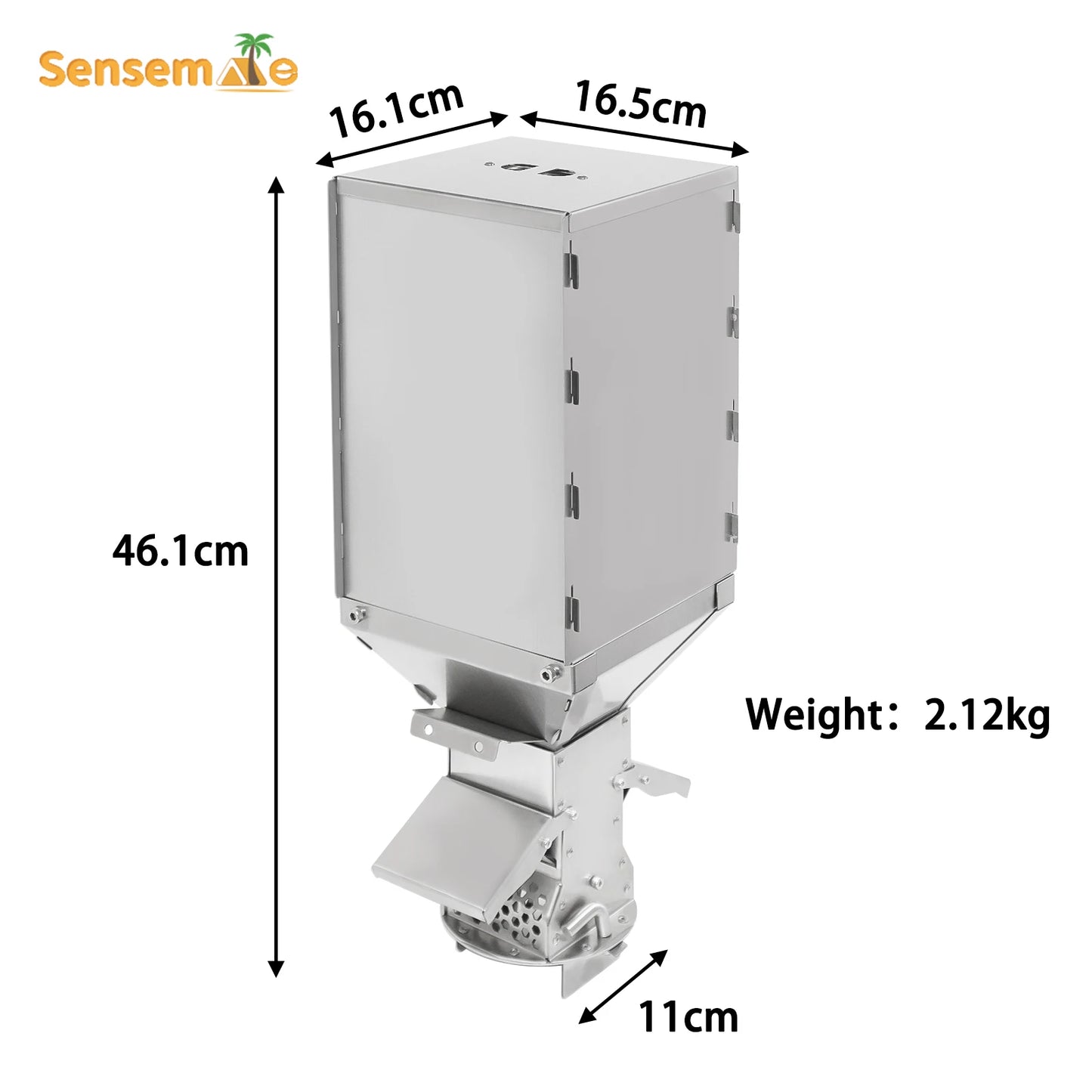 Portable Stainless Steel Folding Wood Stove