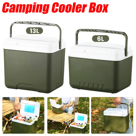 13L Portable Cooler Box – Camping &amp; Outdoor Food Storage