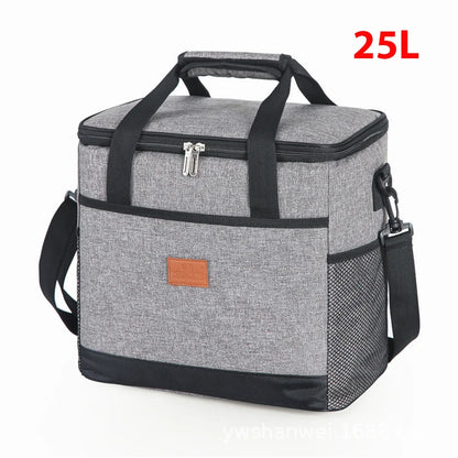 15L/25L Insulated Cooler Bag – Portable Lunch &amp; Outdoor Food Storage