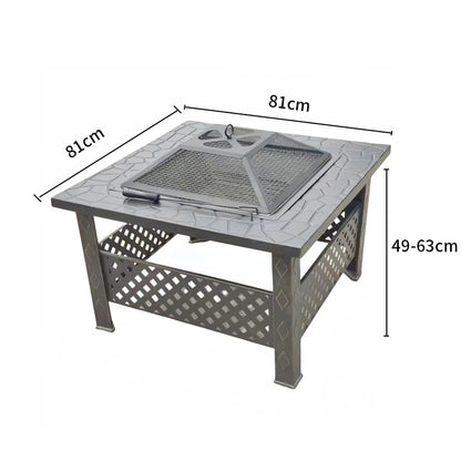 Large Multifunctional Charcoal BBQ Grill