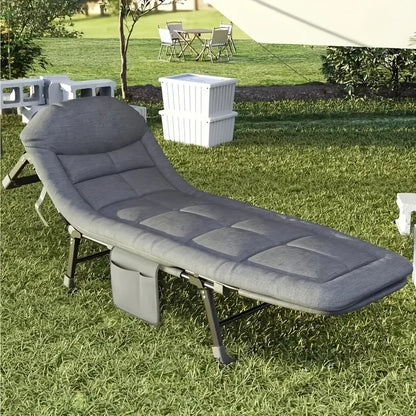 Portable Camping Cot – Lightweight &amp; Sturdy Outdoor Bed