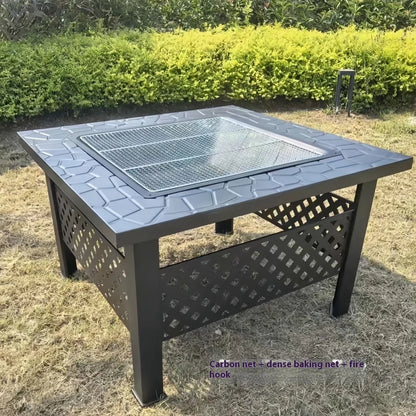 Large Multifunctional Charcoal BBQ Grill