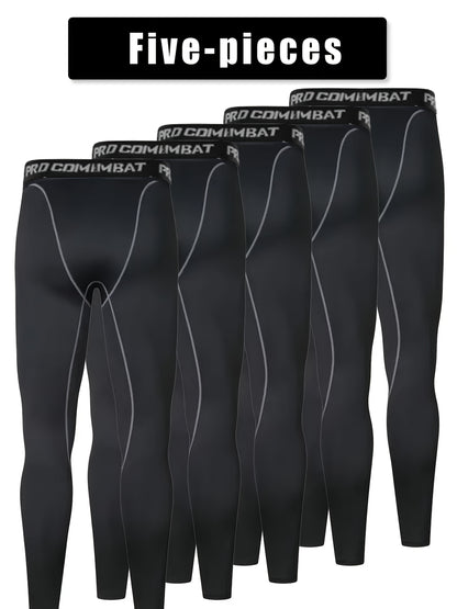 Men’s High-Stretch Sports Leggings – Lightweight &amp; Breathable