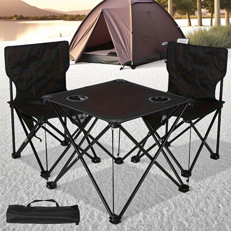 Portable Folding Table and Chair Set – Outdoor Camping &amp; Leisure