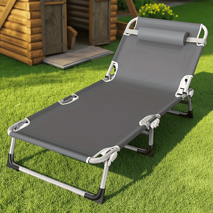Portable Adjustable Folding Bed – Multi-Functional with Comfort Pillow