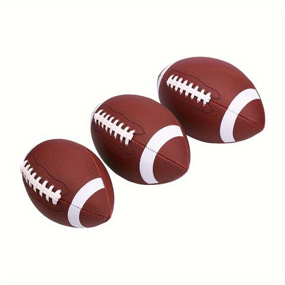 Durable PU American Football – Sizes 3, 6, 9