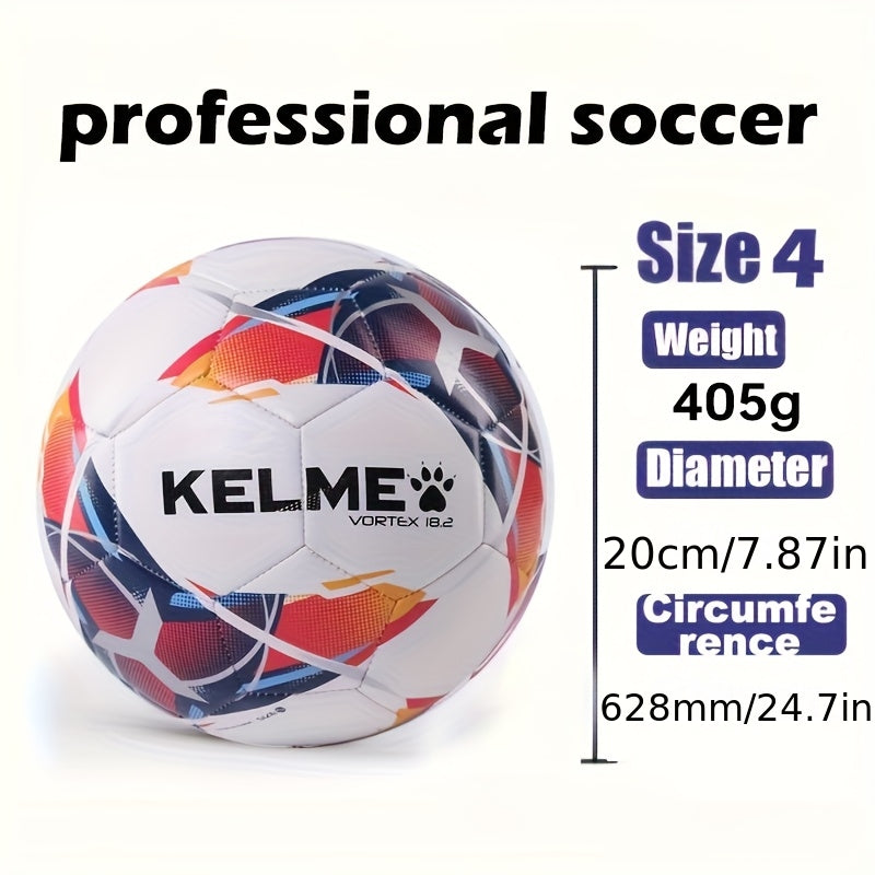 Professional Adult Soccer Ball – Durable, Machine-Stitched for Training &amp; Matches