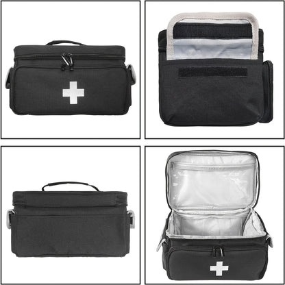 Portable First Aid Storage Bag – Organiser for Medicine and Emergency Kits