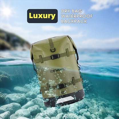 High-Quality Waterproof Backpack – Submersible Dry Bag for Travel, Kayaking & Paddleboarding – 50L