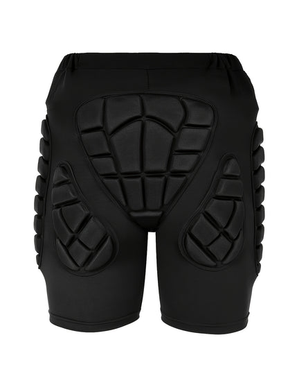 High-Elasticity Compression Sports Shorts with Breathable Mesh Panels