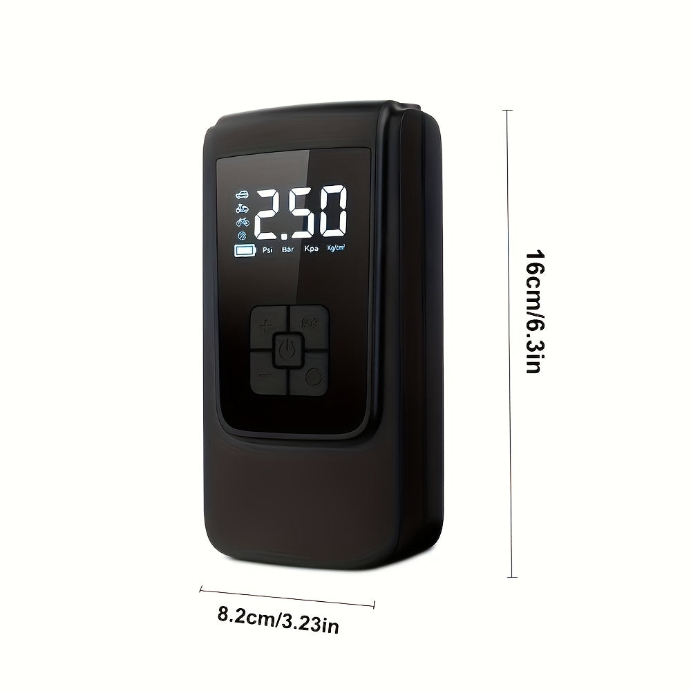 Portable USB Rechargeable Electric Air Pump – Semi-Automatic Inflatable Kayak Pump