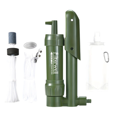 Pocket Pump Water Filter – Portable Emergency Survival Filtration