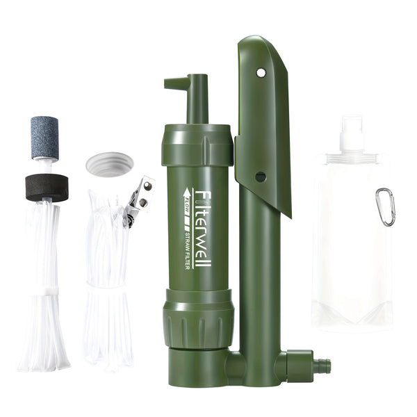 Pocket Pump Water Filter – Portable Emergency Survival Filtration
