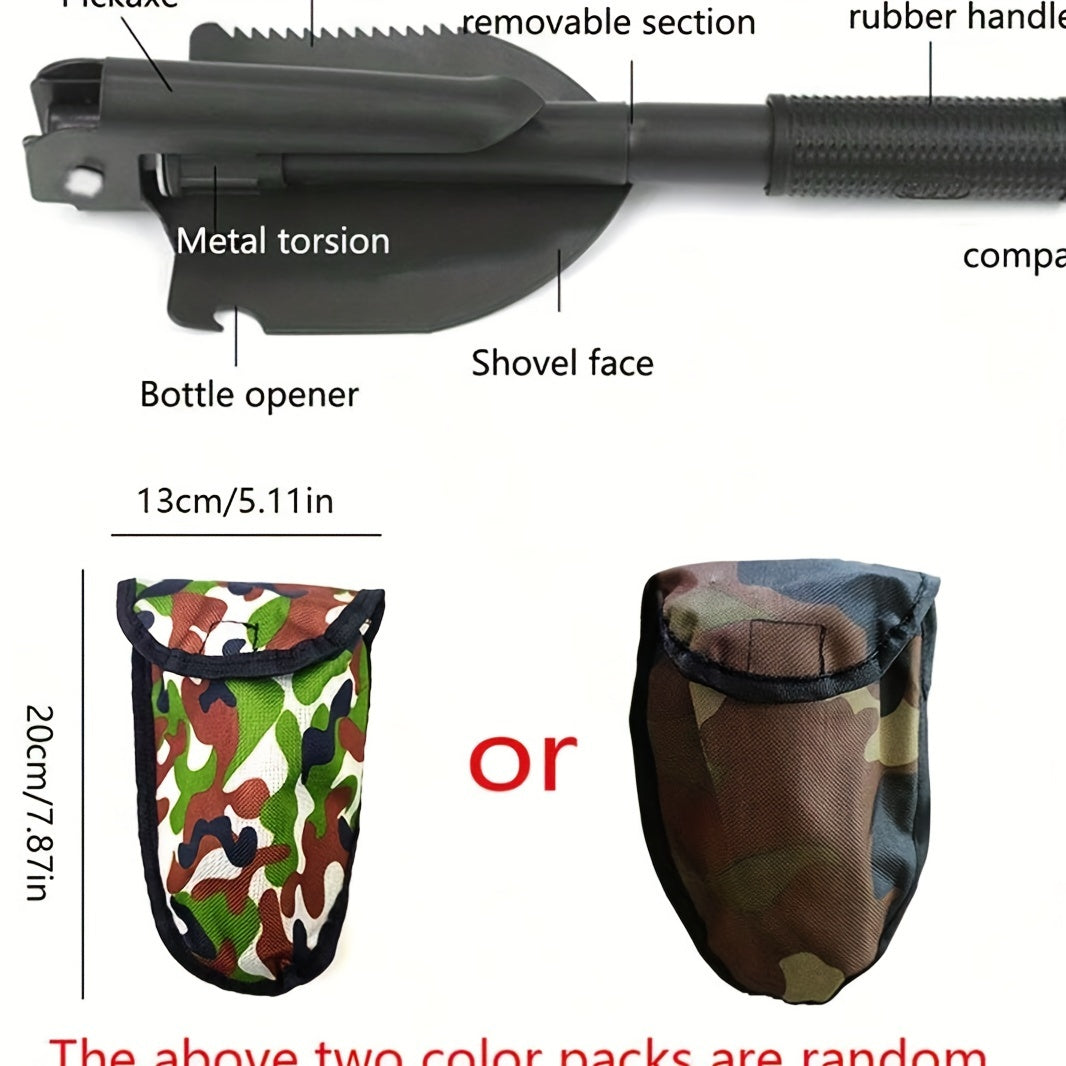 4-in-1 Folding Shovel – Multi-Tool for Camping and Outdoors