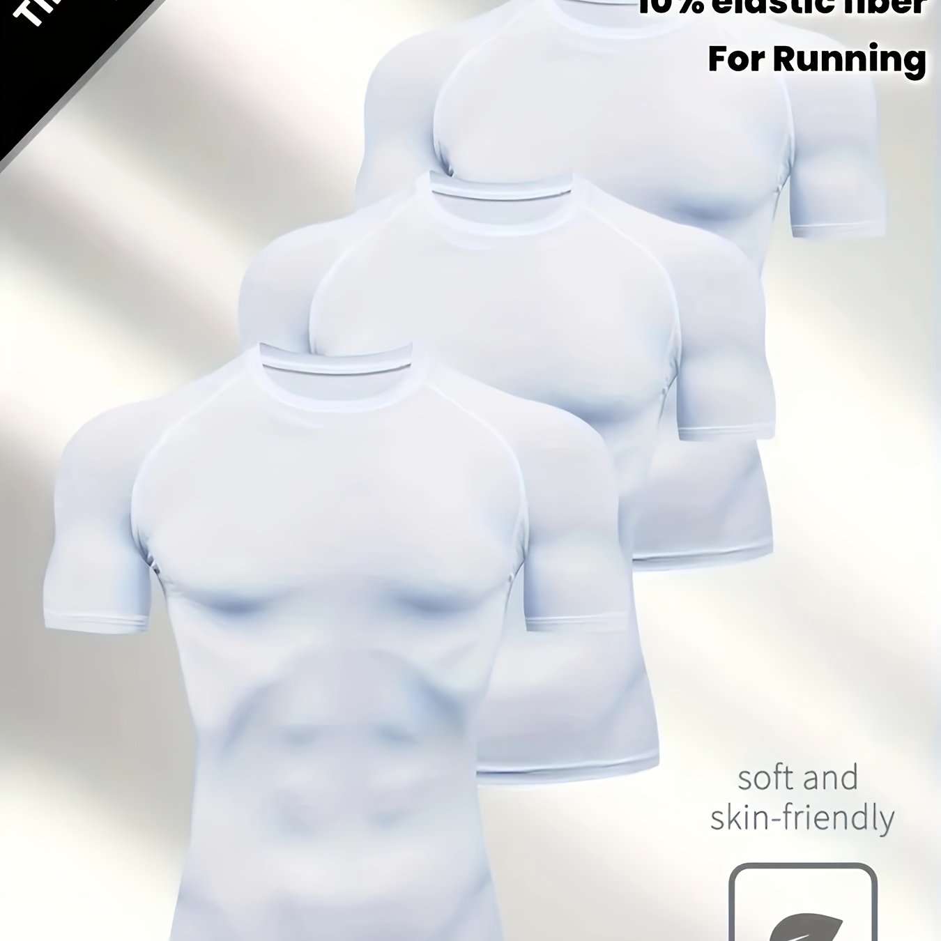 Men’s High-Performance Compression Shirt – Slim Fit &amp; Breathable