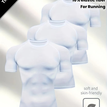 Men’s High-Performance Compression Shirt – Slim Fit &amp; Breathable