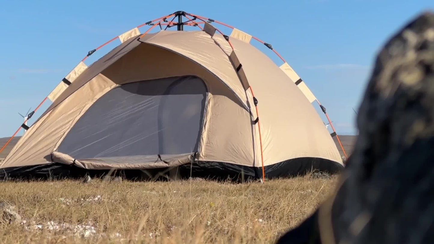 Automatic Pop-Up Camping Tent for 2 People – Lightweight and Portable Shelter