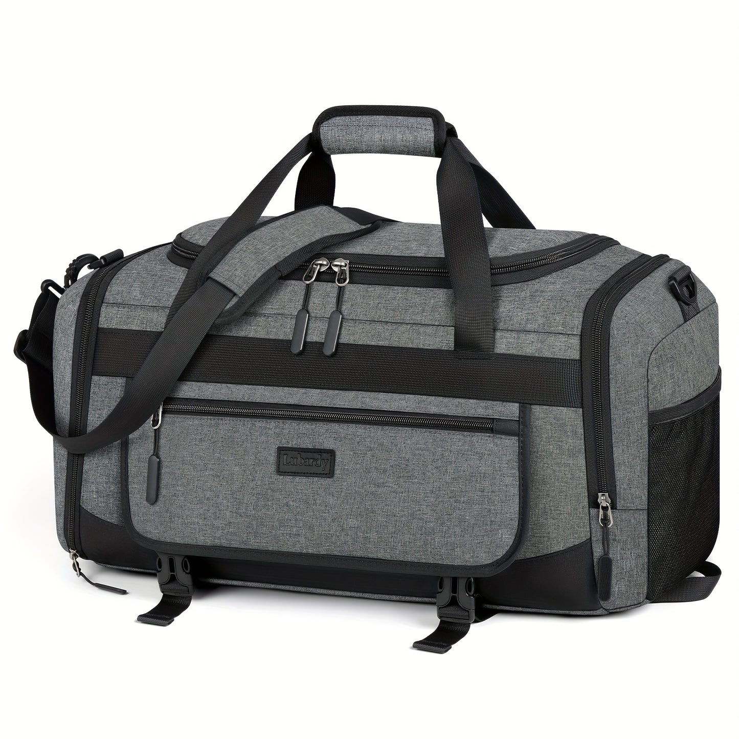 Lightweight 55L Sports &amp; Travel Duffel Bag with Shoe Compartment