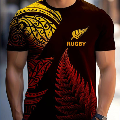 Men’s Graphic Rugby T-Shirt