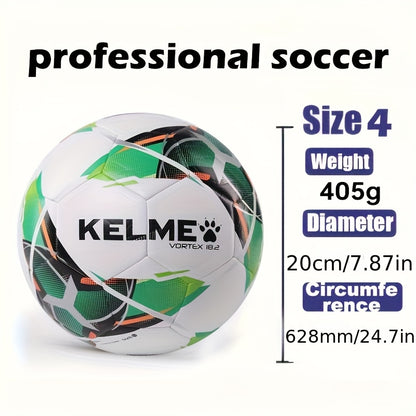 Professional Adult Soccer Ball – Durable, Machine-Stitched for Training &amp; Matches