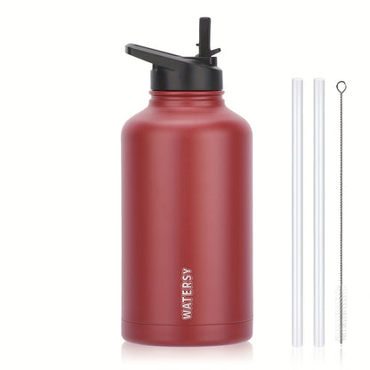 Insulated Stainless Steel Water Bottle – Wide Mouth, Leakproof Sports Flask