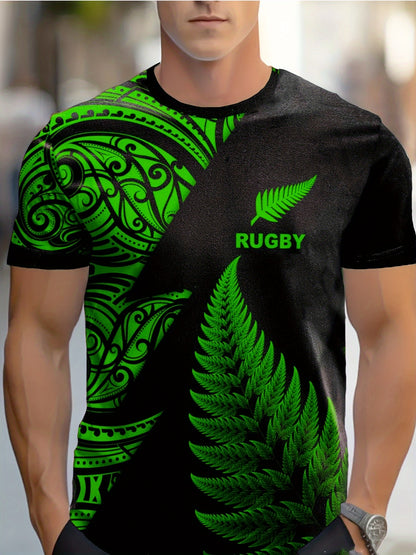 Men’s Graphic Rugby T-Shirt