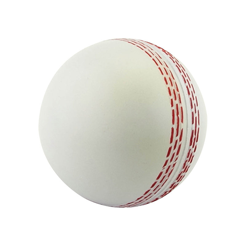Soft PU Cricket Ball – Red &amp; White