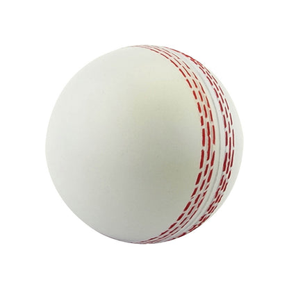 Soft PU Cricket Ball – Red &amp; White