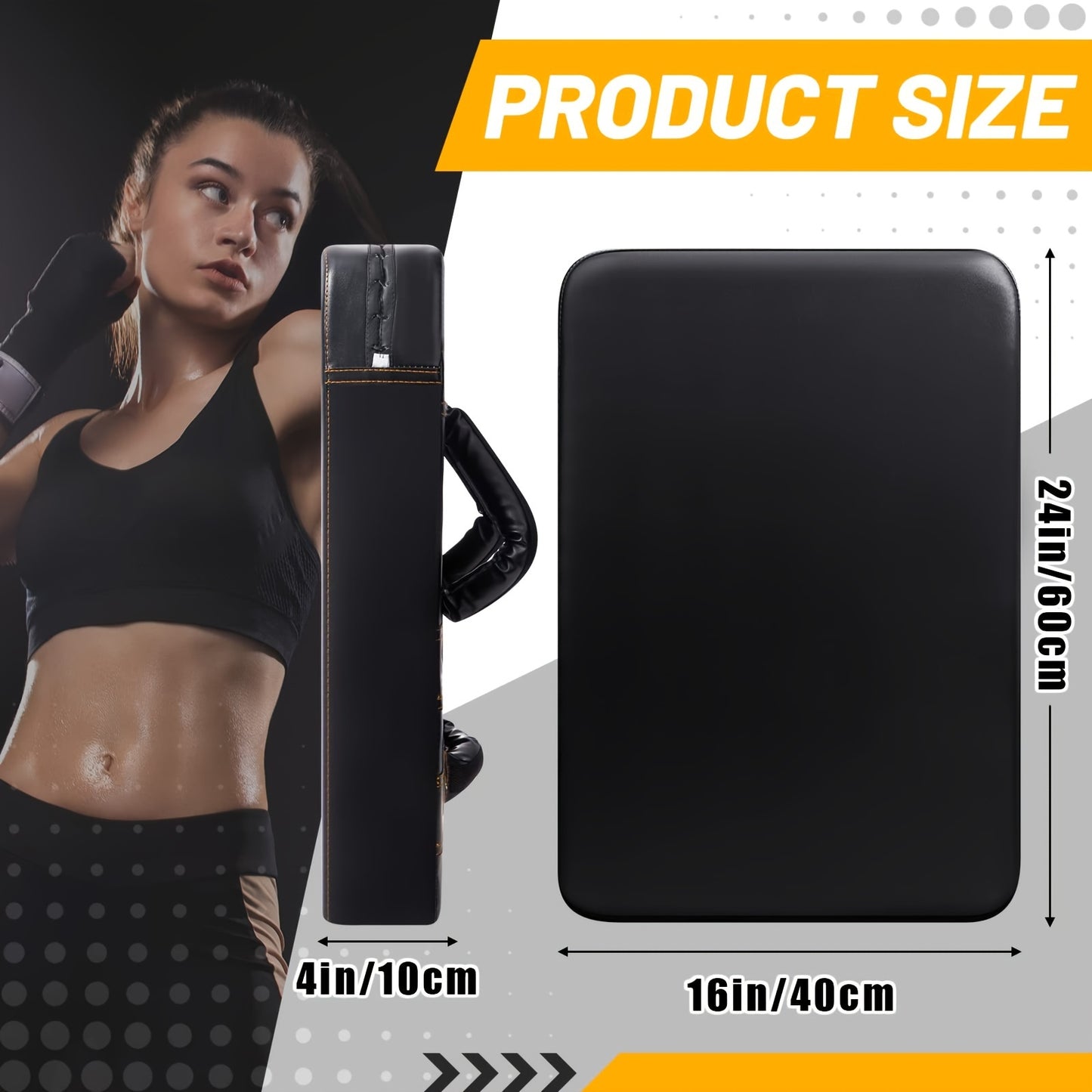 Multi-Sport Training Pad with Handles – PU Material, Unisex Adults