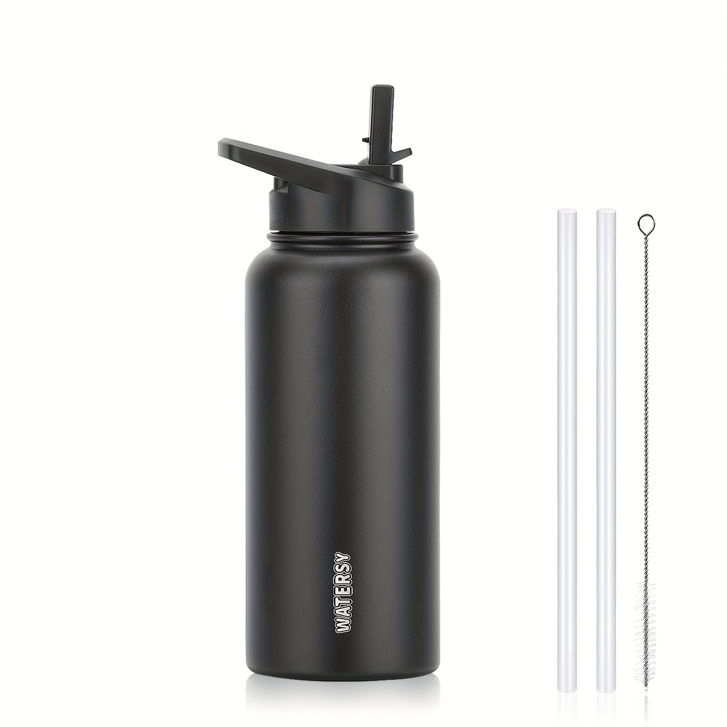 Insulated Stainless Steel Water Bottle – Wide Mouth, Leakproof Sports Flask