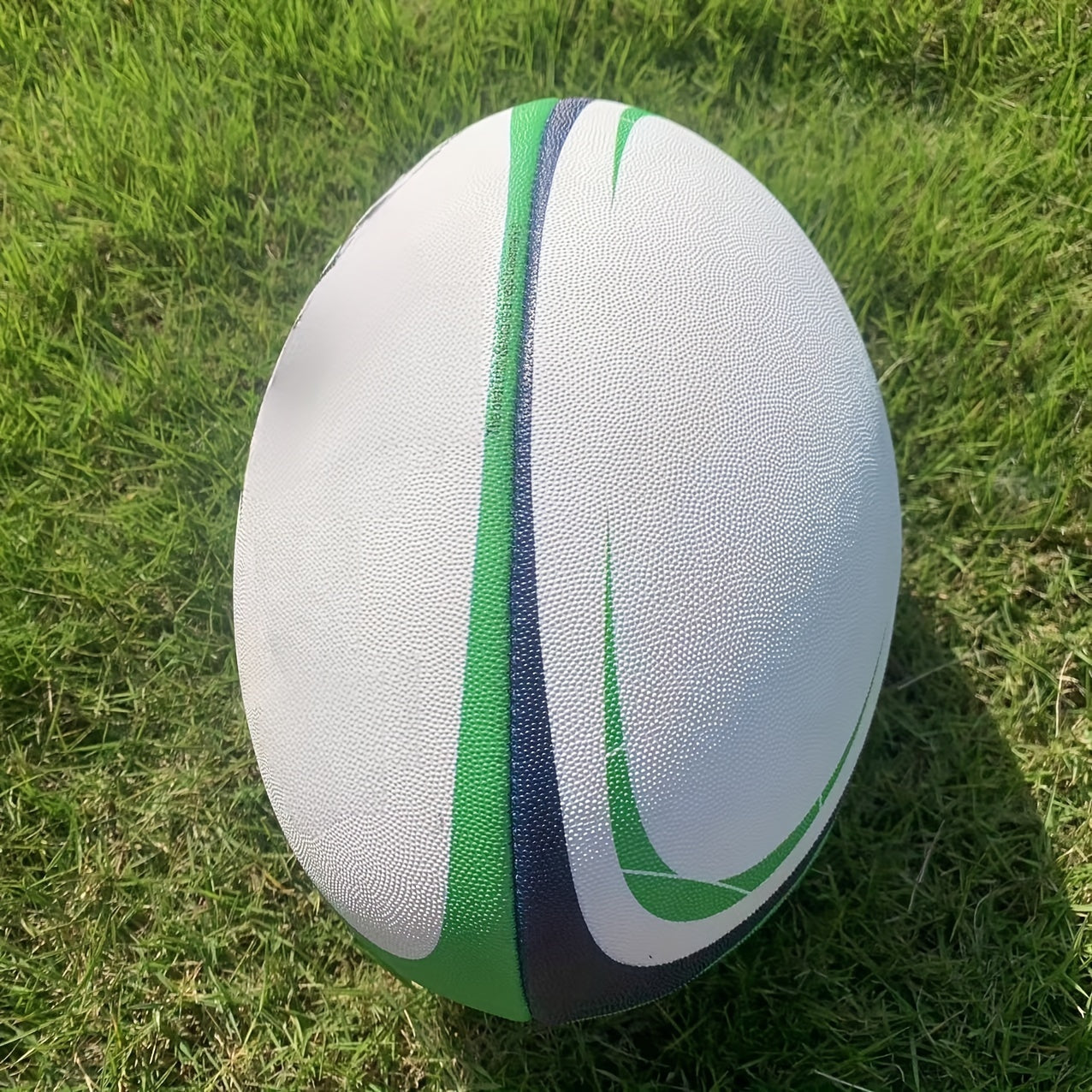 Durable PU Rugby Ball – Non-Slip 5-Peel Design for Training and Matches