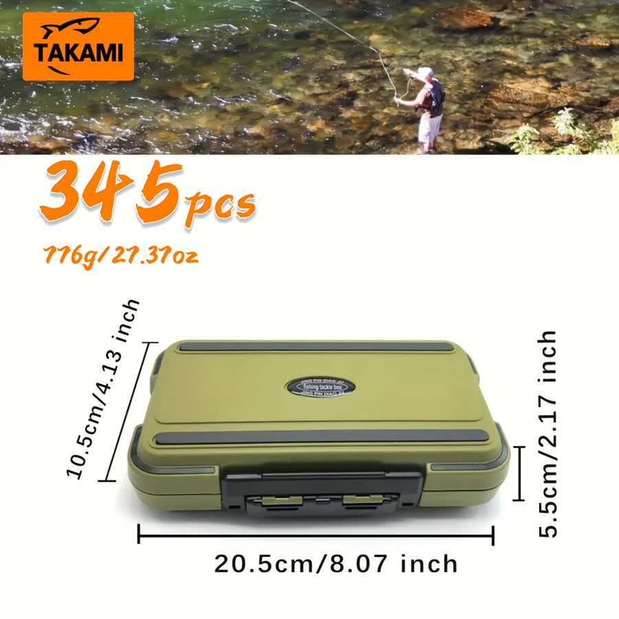 345-Piece All-in-One Fishing Gear Kit with Tackle Boxes – Hooks, Sinkers, Bobbers & More