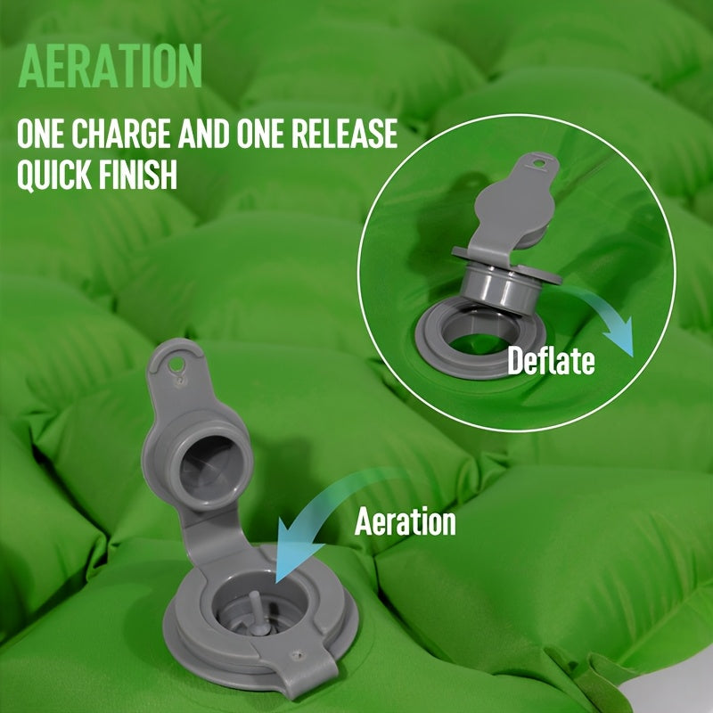 Ultra-Lightweight Inflatable Camping Mattress – Durable &amp; Portable for Solo Adventures