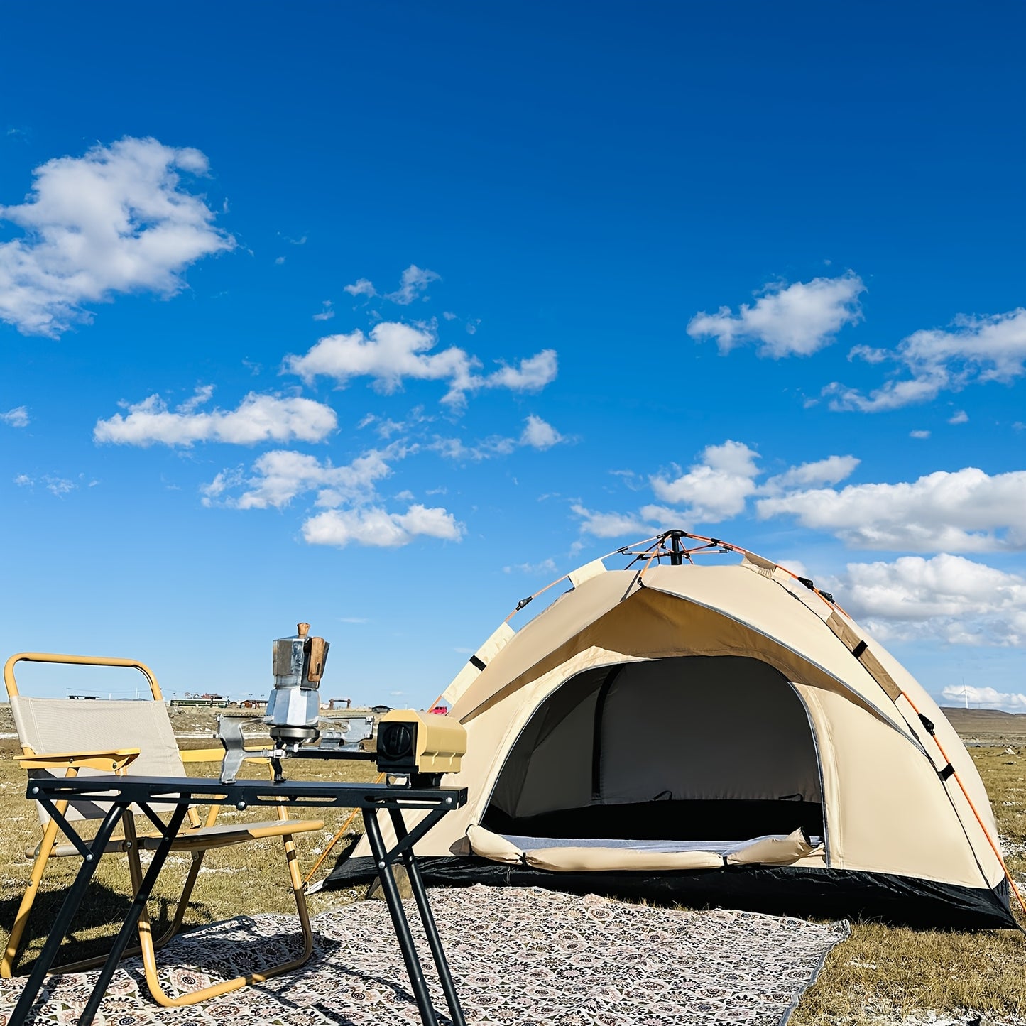 4-Person Family Camping Tent – Quick Setup and Durable Shelter