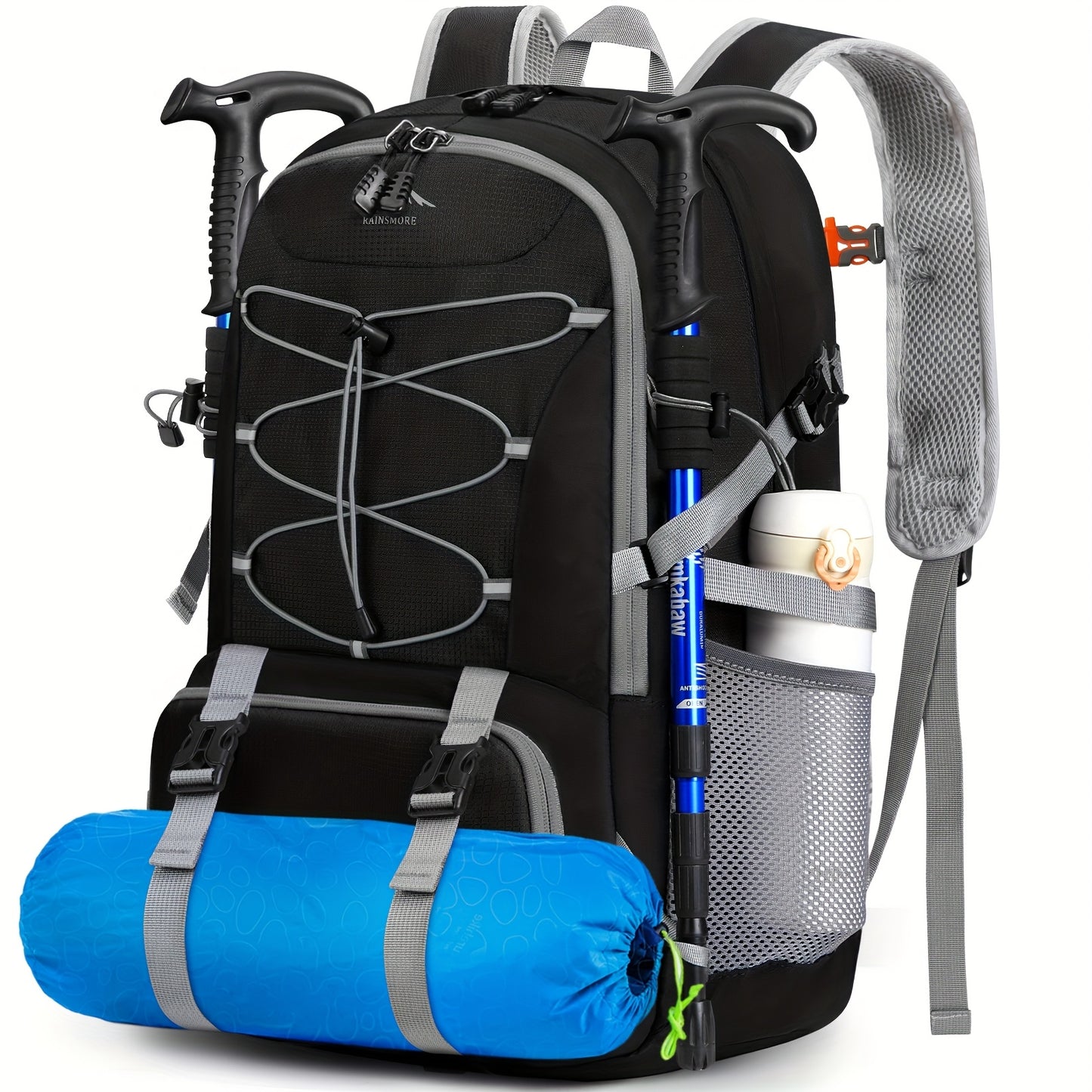40L Lightweight Men’s Backpack for Hiking and Camping
