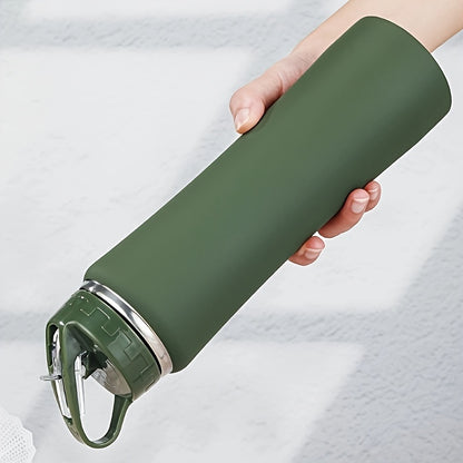 Slim-Fit Stainless Steel Insulated Water Bottle – Large Capacity Sports Flask
