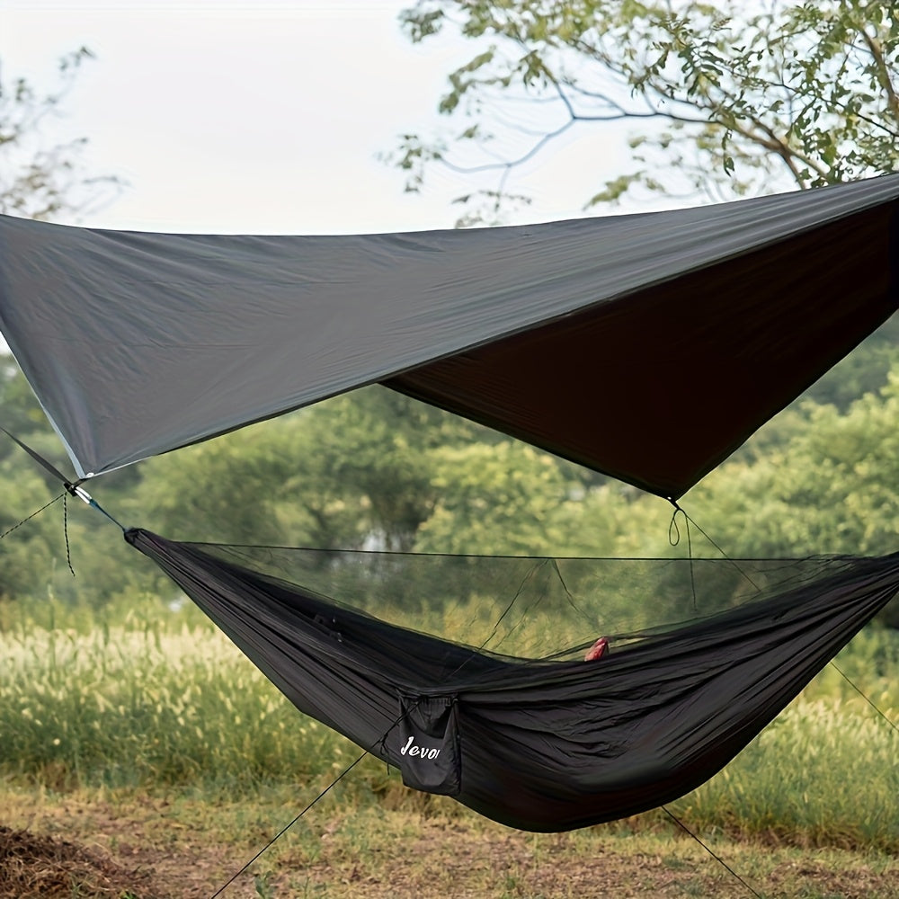 Outdoor Camping Hammock with Mosquito Net and Tarp