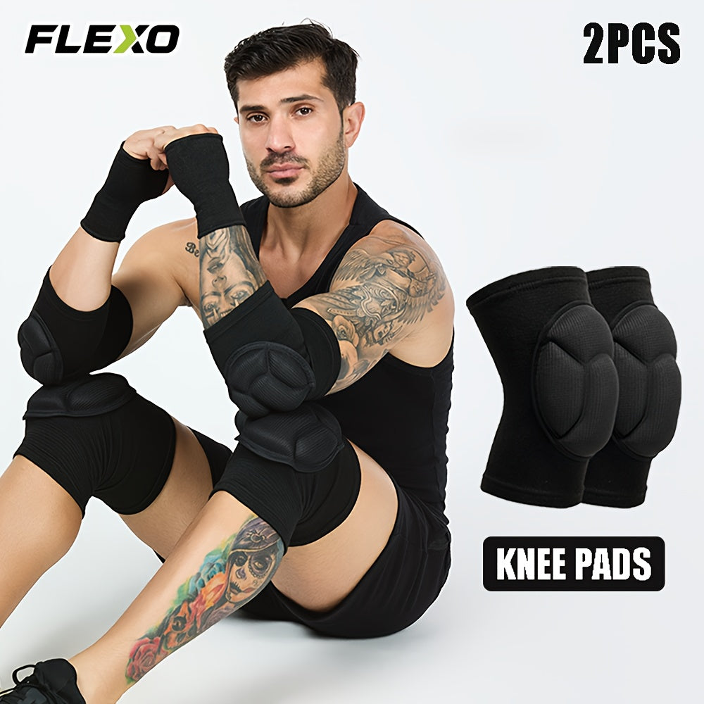 3-in-1 Sports Protective Gear: Knee Pads, Elbow Pads &amp; Hand Wraps